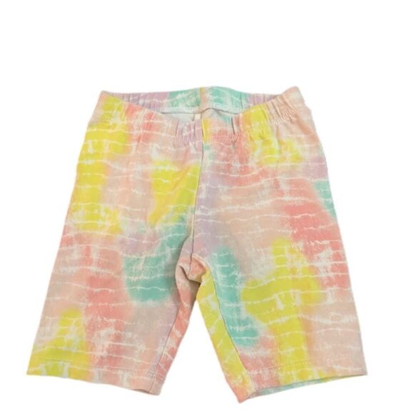 Toddler Girls Tir Dye Biker Shorts - Picture 1 of 3